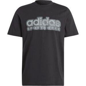(M, Black) Adidas Mens Tiro Graphic T-Shirt (M, Black) Adidas Mens Tiro Graphic T-Shirt
