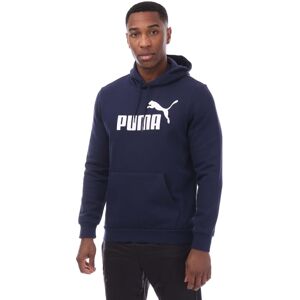 (XL, Navy) Puma Mens Essentials Big Logo Hoodie (XL, Navy) Puma Mens Essentials Big Logo Hoodie