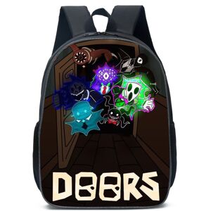 Unbranded (B) Roblox Doors Letter Anime Cartoon Lightweight Bag School Backpack Children Unbranded (B) Roblox Doors Letter Anime Cartoon Lightweight Bag School Backpack Children