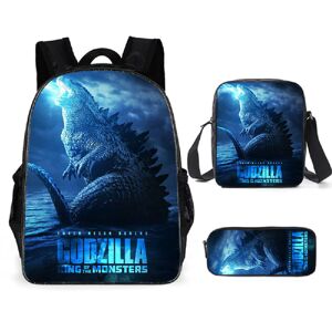 Unbranded (Number 5) Cartoon Godzilla Anime Shoulder Bag Pencil Case Kids School Pack For Unbranded (Number 5) Cartoon Godzilla Anime Shoulder Bag Pencil Case Kids School Pack For