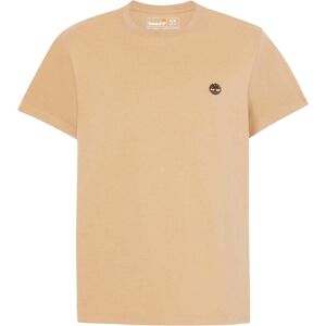 (XXL, Wheat) Timberland Mens Oyster River Logo Short-Sleeved T-Shirt (XXL, Wheat) Timberland Mens Oyster River Logo Short-Sleeved T-Shirt