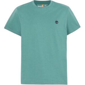 (M, Teal) Timberland Mens Oyster River Logo Short-Sleeved T-Shirt (M, Teal) Timberland Mens Oyster River Logo Short-Sleeved T-Shirt