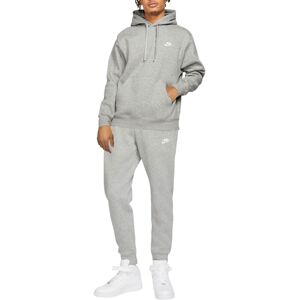 (Grey, XL) Nike Club Mens Tracksuits Fleece Joggers Relaxed Fit Foundation Overh (Grey, XL) Nike Club Mens Tracksuits Fleece Joggers Relaxed Fit Foundation Overh