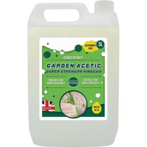 (5 Litres) Dunnet Tools Garden Acetic Acid Vinegar Vinegar For Weed Killing Conc (5 Litres) Dunnet Tools Garden Acetic Acid Vinegar Vinegar For Weed Killing Conc