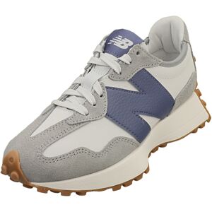 (5) New Balance 327 Womens Fashion Trainers in Grey White Blue (5) New Balance 327 Womens Fashion Trainers in Grey White Blue