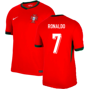 Nike (XXL) 2024-2025 Portugal Home Shirt (Ronaldo 7) Nike (XXL) 2024-2025 Portugal Home Shirt (Ronaldo 7)