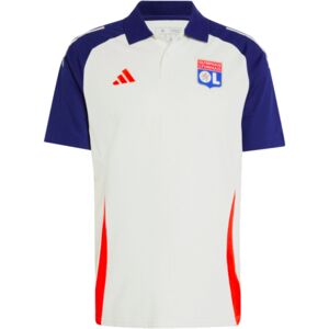 adidas (M) 2024-2025 Olympique Lyon Polo Shirt (White) adidas (M) 2024-2025 Olympique Lyon Polo Shirt (White)