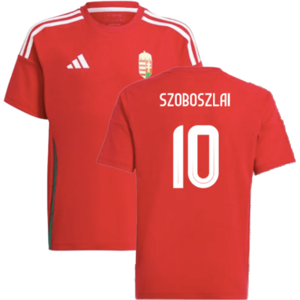 adidas (MB) 2024-2025 Hungary Home FAN Shirt (Kids) (SZOBOSZLAI 10) adidas (MB) 2024-2025 Hungary Home FAN Shirt (Kids) (SZOBOSZLAI 10)