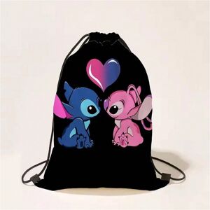 Gaatpot (11) Kawaii Disney Stitch Anime Drawstring bag Printing Travel Bag Cute for Sho Gaatpot (11) Kawaii Disney Stitch Anime Drawstring bag Printing Travel Bag Cute for Sho