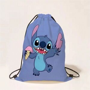 Gaatpot (10) Kawaii Disney Stitch Anime Drawstring bag Printing Travel Bag Cute for Sho Gaatpot (10) Kawaii Disney Stitch Anime Drawstring bag Printing Travel Bag Cute for Sho
