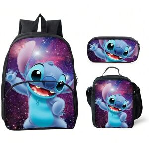 Gaatpot (16) Hot Sale 3Pcs/Set Stitch School Bags for Boy/Girls Best Gift 3D Cartoon Lar Gaatpot (16) Hot Sale 3Pcs/Set Stitch School Bags for Boy/Girls Best Gift 3D Cartoon Lar