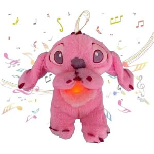 Unbranded (Pink) Kid Breathing Stitch Musical Soothing Doll Sleep Toys Anxiety Toys Relief Unbranded (Pink) Kid Breathing Stitch Musical Soothing Doll Sleep Toys Anxiety Toys Relief