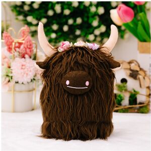Unbranded (Highland Brown) Cow Highland Adorable Plush Stuffed Animal For Kids High Qualit Unbranded (Highland Brown) Cow Highland Adorable Plush Stuffed Animal For Kids High Qualit