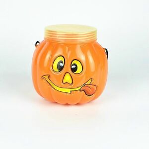 Kikidex (As show, One size) Halloween children's cartoon smiley model with lid pumpk Kikidex (As show, One size) Halloween children's cartoon smiley model with lid pumpk