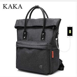 Unbranded (Dark Blue, One size) Men Backpacks bag USB Charging Laptop Bag Male Waterproof Unbranded (Dark Blue, One size) Men Backpacks bag USB Charging Laptop Bag Male Waterproof