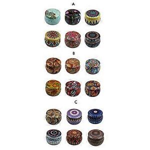 Unbranded (As show, One size) 12/6/3PCS Candy Jars DIY Candle Tin Cans Making kit Holder S Unbranded (As show, One size) 12/6/3PCS Candy Jars DIY Candle Tin Cans Making kit Holder S