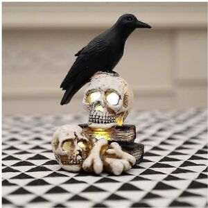 Kikidex (As show, One size) Halloween Horror Tricky Lamp Props Secret Room Scary Skull C Kikidex (As show, One size) Halloween Horror Tricky Lamp Props Secret Room Scary Skull C