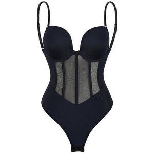 Unbranded (Nude, M) Strap Bodysuit S-XXXL Black Nude 5 Plastic Bones Seamless Waist Traine Unbranded (Nude, M) Strap Bodysuit S-XXXL Black Nude 5 Plastic Bones Seamless Waist Traine