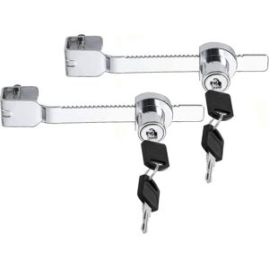 Unbranded (As show, One size) Sliding Blade Saw Lock With Key Different, Reptile Vivarium Unbranded (As show, One size) Sliding Blade Saw Lock With Key Different, Reptile Vivarium