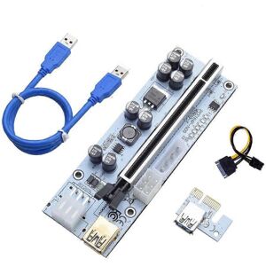 Unbranded (Red, One size) PCIE Riser 010 010X Riser for Video Card Graphics Card GPU USB 3 Unbranded (Red, One size) PCIE Riser 010 010X Riser for Video Card Graphics Card GPU USB 3