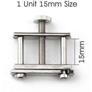 Unbranded (15mm Size, One size) Medical Research Hoffman Tube Clamp Screw Adjustable Water Unbranded (15mm Size, One size) Medical Research Hoffman Tube Clamp Screw Adjustable Water
