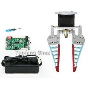 Unbranded (2 finger servo, One size) Flexible Robot Claw with Big Load Bionic Flexible Mec Unbranded (2 finger servo, One size) Flexible Robot Claw with Big Load Bionic Flexible Mec