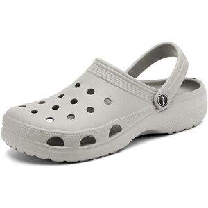 Unbranded (Grey, 37) Unisex Adults 10001 Classic Cushioned Clogs Unbranded (Grey, 37) Unisex Adults 10001 Classic Cushioned Clogs