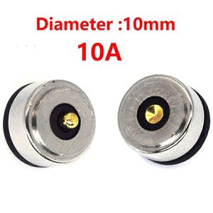 Unbranded (As show, One size) 2-10PCS 10mm Magnetic Charging Connector 10A High Current Ma Unbranded (As show, One size) 2-10PCS 10mm Magnetic Charging Connector 10A High Current Ma