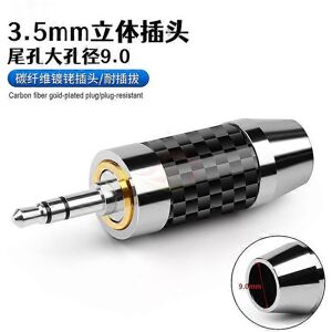 Unbranded (As show, One size) Earphone Plug 2.5mm 3.5mm 4.4mm 6.35mm Carbon Fiber Rhodium Unbranded (As show, One size) Earphone Plug 2.5mm 3.5mm 4.4mm 6.35mm Carbon Fiber Rhodium