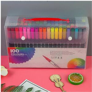 Unbranded (As show, One size) 262/204/168/120/60/80 Markers Set Colour Double Headed OilyS Unbranded (As show, One size) 262/204/168/120/60/80 Markers Set Colour Double Headed OilyS