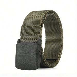 Gaatpot (Army green, 120cm) Men's Belt Outdoor Casual Canvas Belt Metal Free Training Ny Gaatpot (Army green, 120cm) Men's Belt Outdoor Casual Canvas Belt Metal Free Training Ny