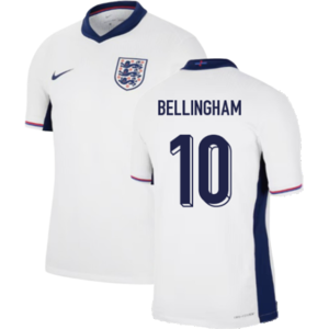 Nike (XXL) 2024-2025 England Home Match Dri-Fit ADV Authentic Shirt (Bellingham 10) Nike (XXL) 2024-2025 England Home Match Dri-Fit ADV Authentic Shirt (Bellingham 10)