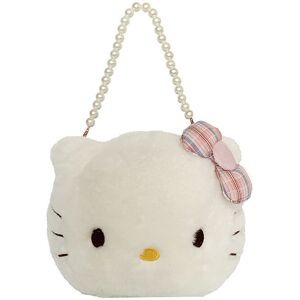 Unbranded (White) Kitty Hello Sheep Bear Plush Pearl Handbag Cartoon Bag Woman Gift Casual Unbranded (White) Kitty Hello Sheep Bear Plush Pearl Handbag Cartoon Bag Woman Gift Casual