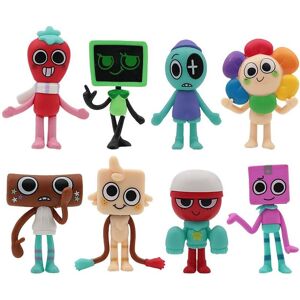 Unbranded Dandys World Character Model Toy Cute Cartoon Children Decoration Baking Cake Unbranded Dandys World Character Model Toy Cute Cartoon Children Decoration Baking Cake