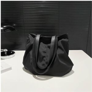 Unbranded (Black) Capacity Large Stylish Fashionable Korean Tote Bag For Women Ideal For C Unbranded (Black) Capacity Large Stylish Fashionable Korean Tote Bag For Women Ideal For C