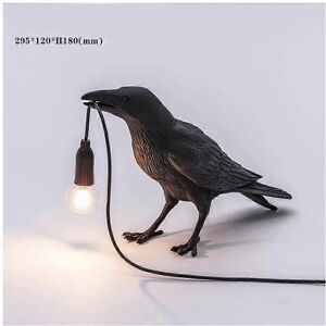 Unbranded (Black UK, One size) Creative Auspicious Bird Resin Wall Lamp Decoration Unbranded (Black UK, One size) Creative Auspicious Bird Resin Wall Lamp Decoration