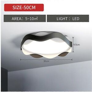 Unbranded (Putih Hangat, black D40cm) 2021 Baru Lampu Langit-langit Nordic Lampu Kamar Tid Unbranded (Putih Hangat, black D40cm) 2021 Baru Lampu Langit-langit Nordic Lampu Kamar Tid