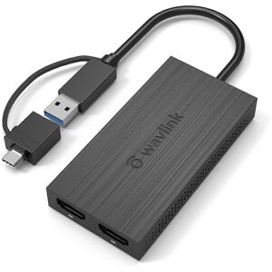 Unbranded (As show, One size) USB 3.0 to Dual HDMI 4K Video Graphic Adapter HDTV/Projector Unbranded (As show, One size) USB 3.0 to Dual HDMI 4K Video Graphic Adapter HDTV/Projector