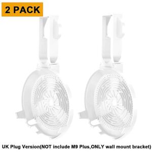 Unbranded (2 Pack UK Plug, One size) Wall Mount Holder Compatible with TP-Link Deco M9 Plu Unbranded (2 Pack UK Plug, One size) Wall Mount Holder Compatible with TP-Link Deco M9 Plu