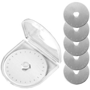 Unbranded (As show, One size) 10Pcs 45MM SK5 Carbon Steel Rotary Cutter Replacement Sewing Unbranded (As show, One size) 10Pcs 45MM SK5 Carbon Steel Rotary Cutter Replacement Sewing
