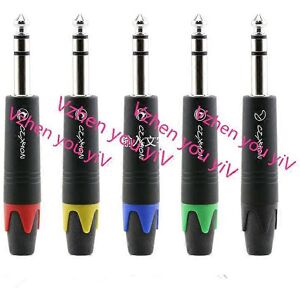 Unbranded (GREEN, One size) 5pcs/Large triple core 6.5mm audio head 6.35 welding microphon Unbranded (GREEN, One size) 5pcs/Large triple core 6.5mm audio head 6.35 welding microphon