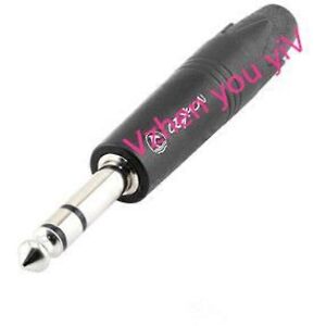 Unbranded (BLUE, One size) 50pcs/Large triple core 6.5mm audio head 6.35 welding microphon Unbranded (BLUE, One size) 50pcs/Large triple core 6.5mm audio head 6.35 welding microphon