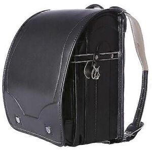 Unbranded (black, One size) Japan Orthopedic PU Leather School Bag Japanese School backpac Unbranded (black, One size) Japan Orthopedic PU Leather School Bag Japanese School backpac