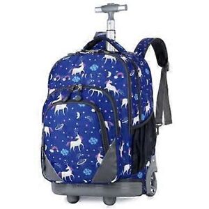 Unbranded (18 Inch15, One size) Children School Wheeled Backpack Teenagers Student School Unbranded (18 Inch15, One size) Children School Wheeled Backpack Teenagers Student School