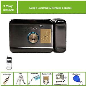 Unbranded (Double Remote2, One size) 125kHz Card Swiping Lock 50m Remote Control ID Magnet Unbranded (Double Remote2, One size) 125kHz Card Swiping Lock 50m Remote Control ID Magnet