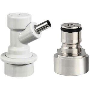 Unbranded (liquid conversion, One size) Keg Coupler Adapter Ball Lock Conversion Kit for C Unbranded (liquid conversion, One size) Keg Coupler Adapter Ball Lock Conversion Kit for C