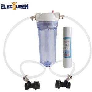 Unbranded (As show, One size) 10" Beer Filter Housing with 30" Lengths of Tubing Unbranded (As show, One size) 10" Beer Filter Housing with 30" Lengths of Tubing