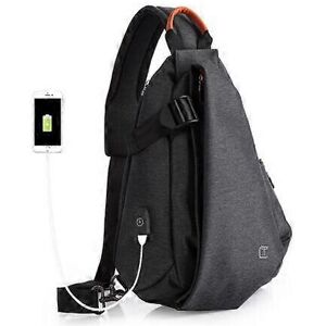 Unbranded (As show, One size) 15 inch Laptop Backpack Bag Anti theft USB Charging Men Back Unbranded (As show, One size) 15 inch Laptop Backpack Bag Anti theft USB Charging Men Back