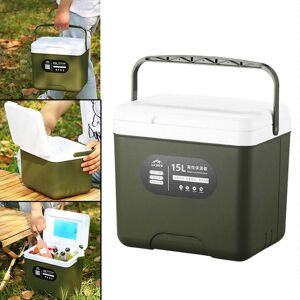 Unbranded (As show, One size) Portable Car Refrigerator Cooler Ice Bucket Multifunction Mi Unbranded (As show, One size) Portable Car Refrigerator Cooler Ice Bucket Multifunction Mi