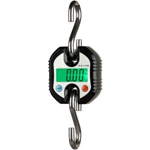 Unbranded (Black, One size) Digital Hanging Scale 150kg/ 330lb Portable Crane Scale LCD Ba Unbranded (Black, One size) Digital Hanging Scale 150kg/ 330lb Portable Crane Scale LCD Ba